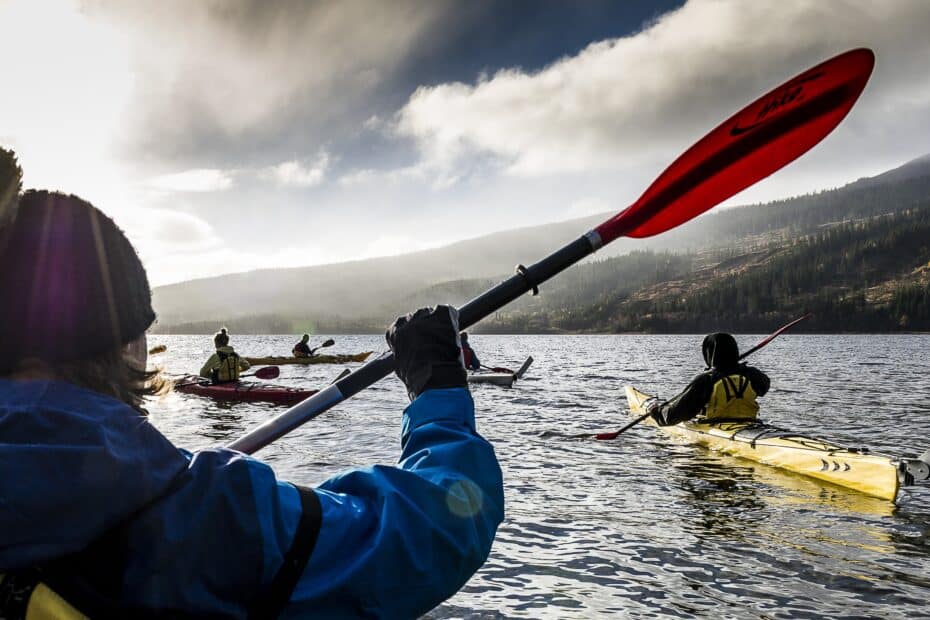 Paddla i Åre